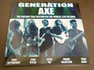 GENERATION AXE THE GUITARS THAT DESTROYED THE WORLD 2LP BLACK VINYL NEW/SEALED