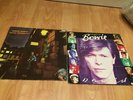 DAVID BOWIE ZIGGY STARDUST 12'' ALBUM VINYL RECORD AND THE BEST OF BOWIE