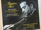 Ruggiero Ricci . Paganini / Saint-Saens . Max Rudolf . Decca LP