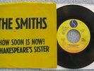 The Smiths  - How Soon Is Now?/Shakespeare's...-  US Picture Sleeve 45 rpm PS 7
