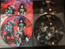2 x KISS LP Monster Picture Disc Rare Special Ltd Edition Kiss Fan Club Japan