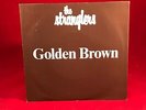 THE STRANGLERS Golden Brown 1981 UK 7