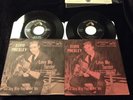 ELVIS PRESLEY 45(2) BOTH PINK PS's LOVE ME TENDER/ANYWAY YOU WANT ME NM 47-6643