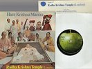 RADHA KRISHNA TEMPLE   HARE KRISHNA MANTRA   1969 UK APPLE w/ LYRIC INSERT   NM
