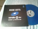 RANE Control Vinyl 2.5 SERATO Blue Vinyl DJ & SCRATCH LIVE EX
