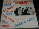 ROLLING STONES 1965 TALK ALBUM  LP WITH ED RUDY CLEAN VINYL AUTOGRAPHED