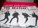 BEATLES-TWIST AND SHOUT-LP-NM-STER-CAPITOL 6000 SERIES-PETE BEST AUTOGRAPHED-COA