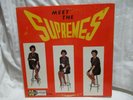 THE SUPREMES  MEET THE SUPREMES ORIGINAL 1963 (STOOL CVR.)  606 LP RARE CVR.ONLY