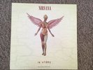 NIRVANA - IN UTERO - CLEAR VINYL LP ORIGINAL SUB POP 1993  MATRIX 20642 46071