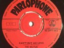 The BEATLES Can't Buy Me Love FINLAND Lennen Misprint 1964 Parlophone 45-DPY 662