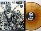 BROKEN BONES Dem Bones LP MINT- Uk press Color Vinyl 1984 Punk, Hardcore  Rp592