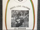 AL MOODIE - PEACE, LOVE & MESSAGE - BLACK RAM ( VERY RARE ROOTS LP ) BLACK ARK
