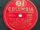 Will Bradley Orchestra Beat Me Daddy Part I II Jazz 78 RPM Columbia 35530