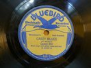 CASEY BILL WELDON 78 BLUEBIRD B-6519 CASEY BLUES / I'S JUST A BAD LUCK MAN