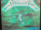 METALLICA RIDE THE LIGHTNING FRANCE GREEN COVER 1984 BERNETT MUSIC FOR NATIONS