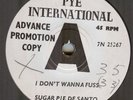 SUGAR PIE DE SANTO**I DON'T WANNA FUSS**DEMO**SOUL**DANCER**LISTEN