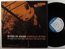 DONALD BYRD Bird In Hand BLUE NOTE LP VG++ japan w/insert