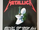 Metallica Metal Up Your Ass (Music For Nations) Fair Condition Red Vinyl