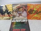 FOUR (4) VINTAGE REGGAE / DUB / RASTA 33 RPM RECORDS - SIZZLA, LEVY, LUCIANO