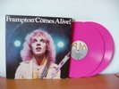 PETER FRAMPTON Frampton Comes Alive UK PINK VINYL Double LP 1976 A&M AMLH 63703