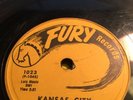 78 rpm; Wilbert Harrison; Kansas City & Listen, My Darling  Fury-1023  Rare