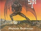 rare MORTAL SIN Mayhemic Destruction LP Mega Metal SLAUGHTER LORD death thrash