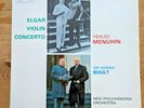YEHUDI MENUHIN / ELGAR - Violin Concerto, ASD 2259 Rare EMI - HMV First Edition