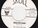 Rare Surf Instro/Garage. The Phantom Five - Graveyard/Cool-It  + Custom PS