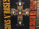 GUNS N' ROSES - Appetite For Destruction Vinyl LP Record on Geffen Used LP RARE