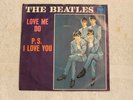 The Beatles Love Me Do P.S. I Love You 45 RPM Record w/Picture Sleeve VG+/VG+