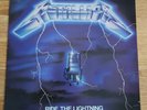 Metallica Ride the Lightening music for nations original vinyl record lp
