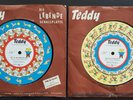 TEDDY RED RAVEN 78 RPM FRENCH SINGLE *LE DISQUE ANIME* T.3161 / T.3151 CARTOON