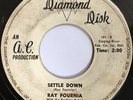RAY FOURNIA Settle Down/You Done Me Wrong DOO WOP R&B ROCKER 45 *hear*