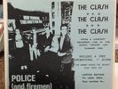 The Clash Police ( And Firemen) On My Back Blue Vinyl LP