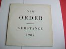 NEW ORDER - SUBSTANCE - 2 UK LP SET - 1987, FACT 200,