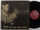 FATS NAVARRO Fats-Bud-Klook-Sonny-Kinney SAVOY LP mono