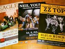 MINT  2019 German 3x XL (3x 84cm) Concert Promo Poster NEIL YOUNG+ZZ TOP+EAGLES
