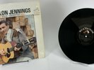 WAYLON JENNINGS - FOLK COUNTRY - SHRINK - VINYL RECORD ALBUM.