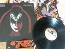 KISS Gene Simmons LP Casablanca ?NBLP 7120 US with POSTER VG/EX+