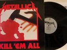 METALLICA - KILL ´EM ALL LP VINYL Warner Bros. Records ?343612-1 RE EX w/ Inner
