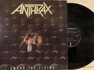 Anthrax Among the Living LP 1987 Orig. 1st Press Megaforce Worldwide 90584-1 VG