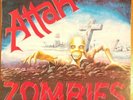 Attak - Zombies. PUNK 6. EX/VG. 1st UK  Vinyl Record LP.