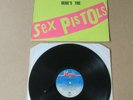 SEX PISTOLS Never Mind The Bollocks 1977 UK A7 / B7 PRESSING LP & EMI MISCREDIT