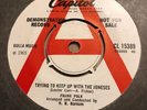 FRANK POLK  RARE NORTHERN SOUL UK DEMO -TRYING TO KEEP UP WITH THE JONESES  EX
