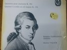 BOHUSLAV ZAHRADNIK - TALICH QUARTET / MOZART / CALLIOPE