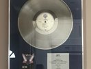 ZZ TOP SILVER BPI PRESENTATION DISC FOR THE LP ELIMINATOR RARE EX CONDITION