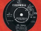 MOD BEAT/R&B-CHRIS FARLOWE-GIRL TROUBLE/ITTY BITTY PIECES-UK COLUMBIA