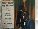 RARE  RAY CHARLES: The Genius After Hours LP Vinyl, White Fan 1369