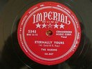 THE BARONS - Eternally Yours - 1956 - 78 rpm