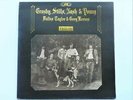 Crosby Stills Nash & Young Deja Vu LP Atlantic 2401001 EX/EX 1970 red plum label